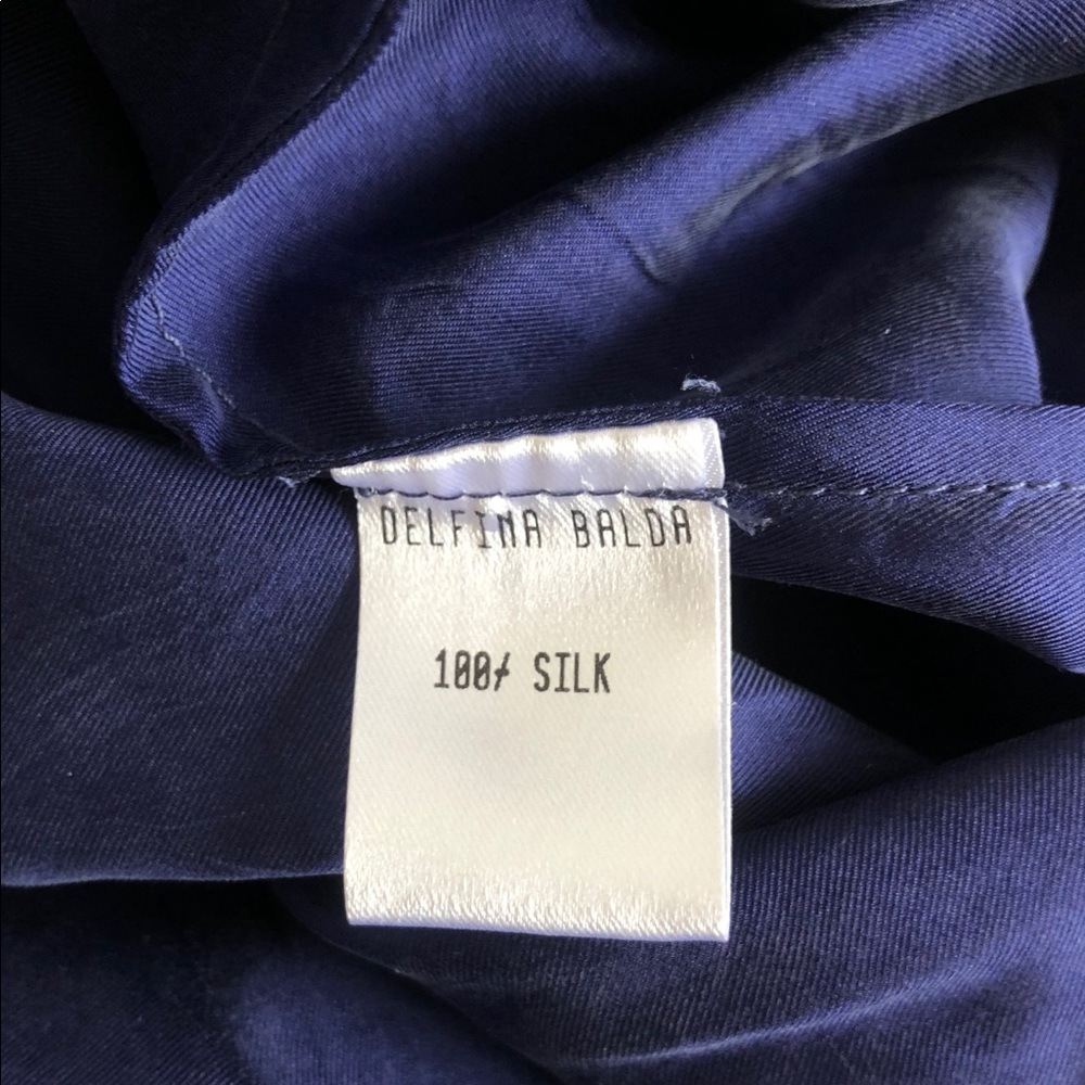 New with tags Delfina Balda 100% silk dress - Picture 2 of 4